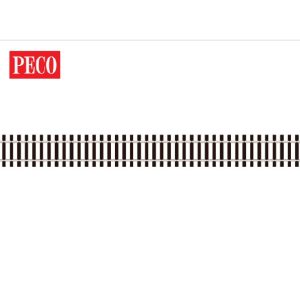 [HO Code 100] : 25 x Eléments de voie flexible traverse bois [914mm] – PECO SL-100