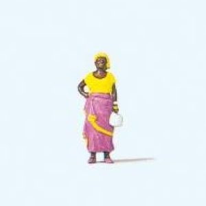 Figurine [HO] : « Femme africaine » – PREISER 29047
